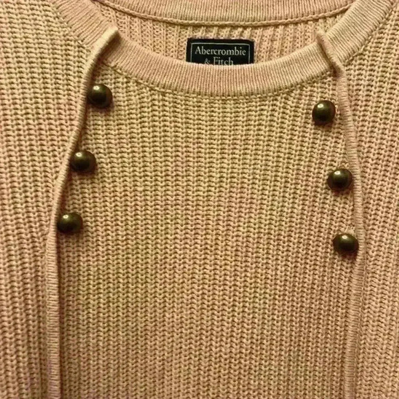 Abercrombie and fitch Y2K coquette dainty fall pullover sweater sz SM classic - Picture 6 of 7